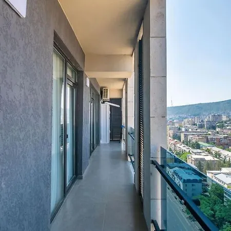 Gg Home -2Br Apartment With Fantastic View To City Tbilisi Exterior photo